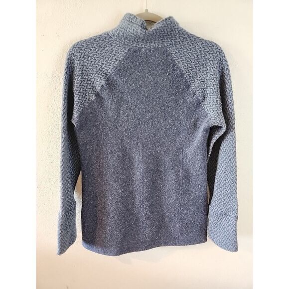 MARMOT BTunic Sweater Wool Blend Blue Women Medium Outdoor Athletic - Picture 4 of 5